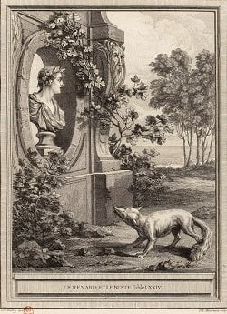 Le Renard Et Le Buste La Fontaine