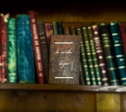 Le verbe lego sous forme de livre